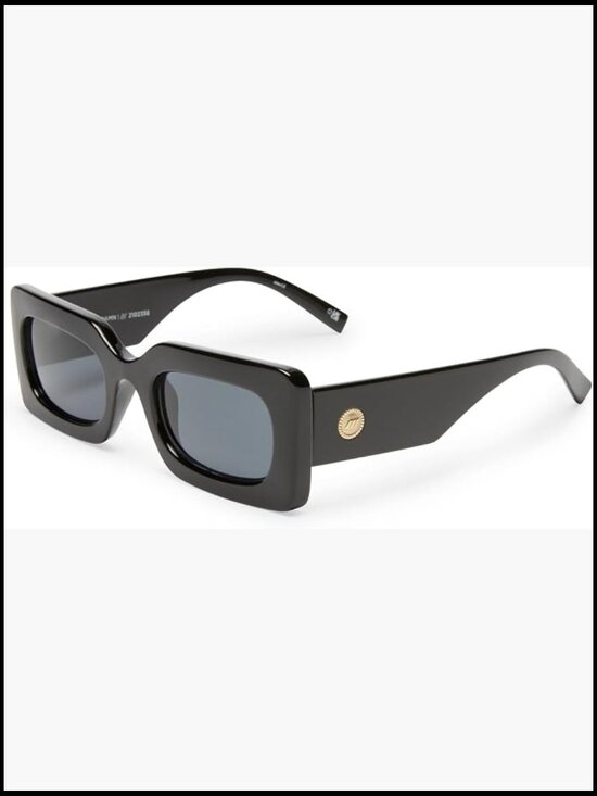 Unisex Rectangular Sunglasses with Polycarbonate Lenses main image 6